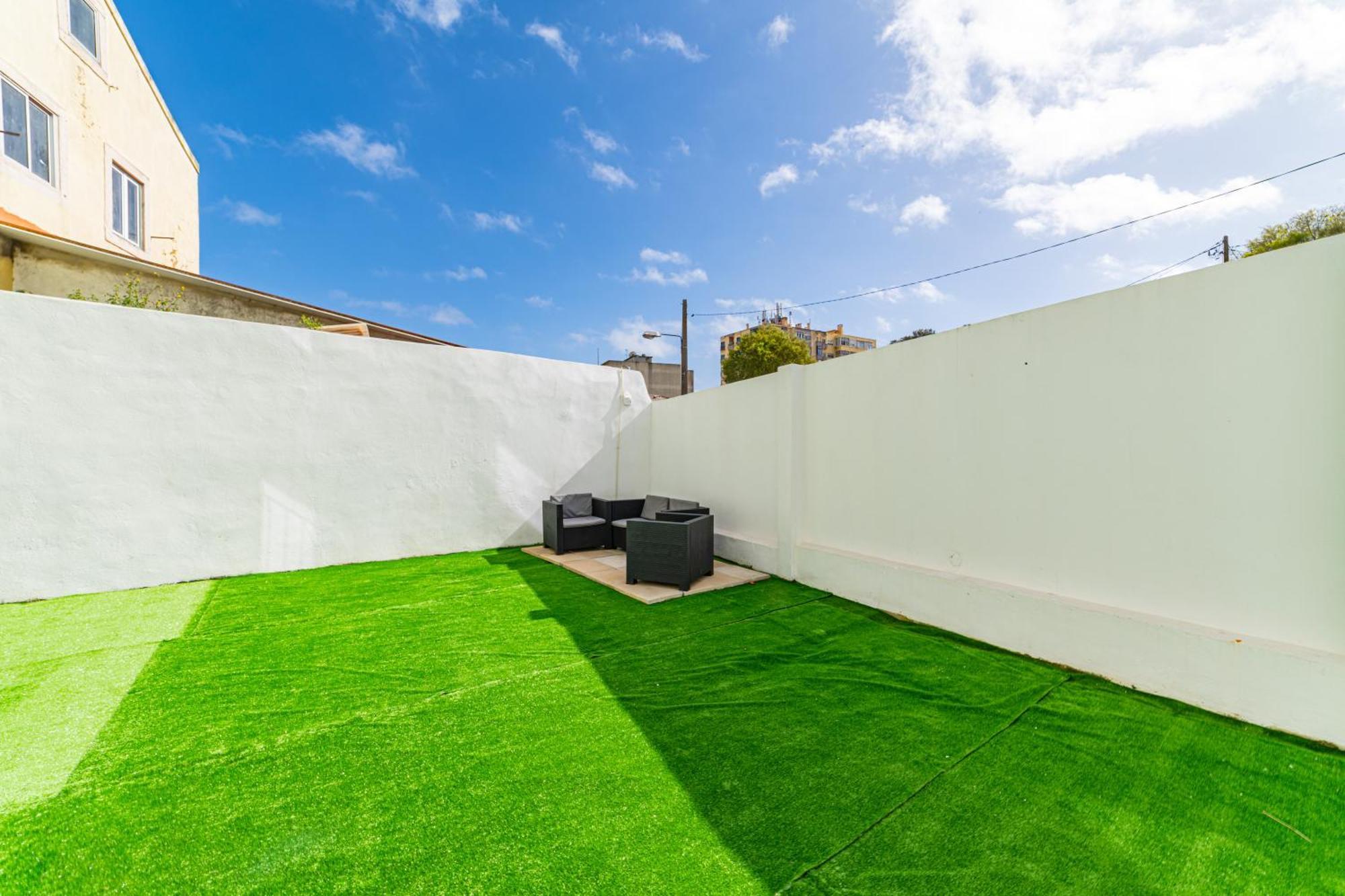 Ajuda Charm Apartment With Garden Lisboa Екстериор снимка
